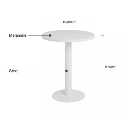 Anti-uv Melamine Coffee Shop Table