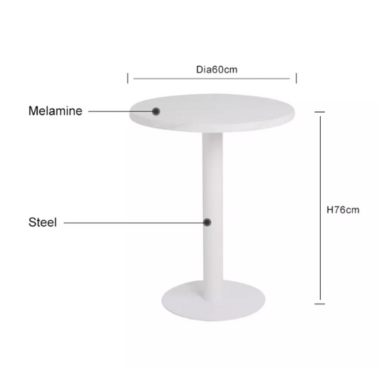 Anti-uv Melamine Coffee Shop Table