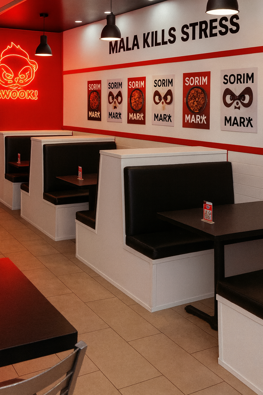 2" Laminate Top Black