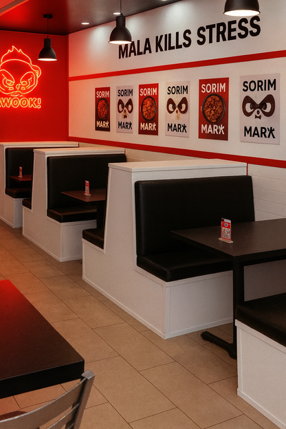 2" Laminate Top Black