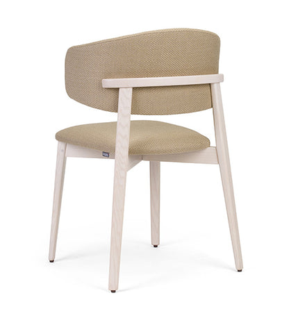 Coffee Beechwood Side Chair