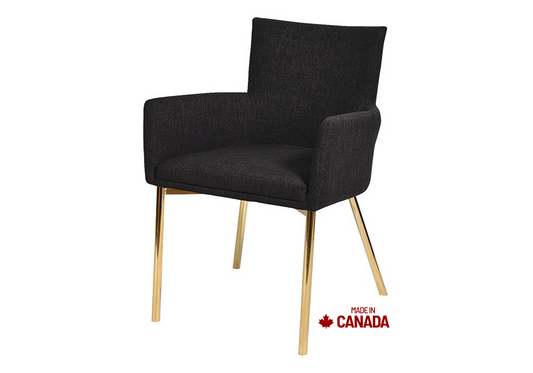 Shovel Head Metal Arm Chair