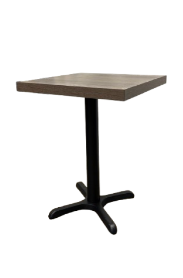 2" Industrial Laminate Top Weathered Barnwood