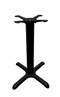 Cross Black Table Base