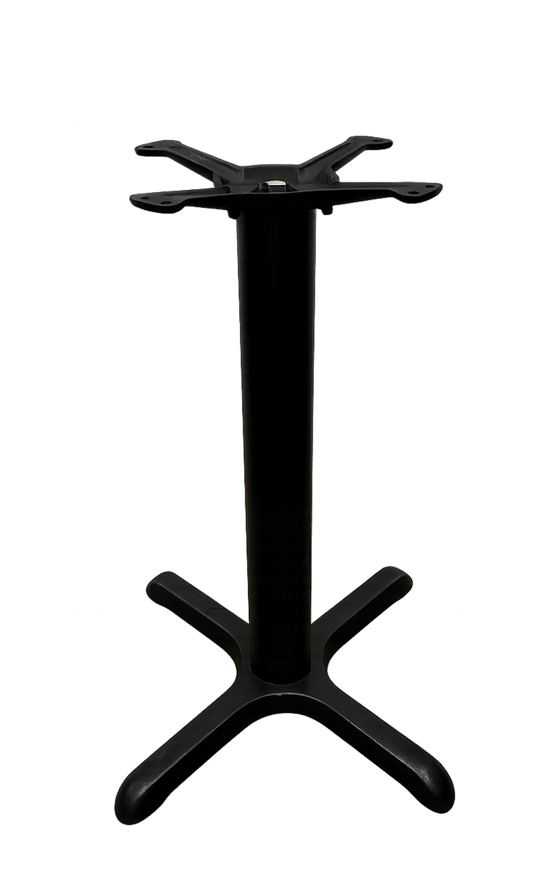 Cross Black Table Base