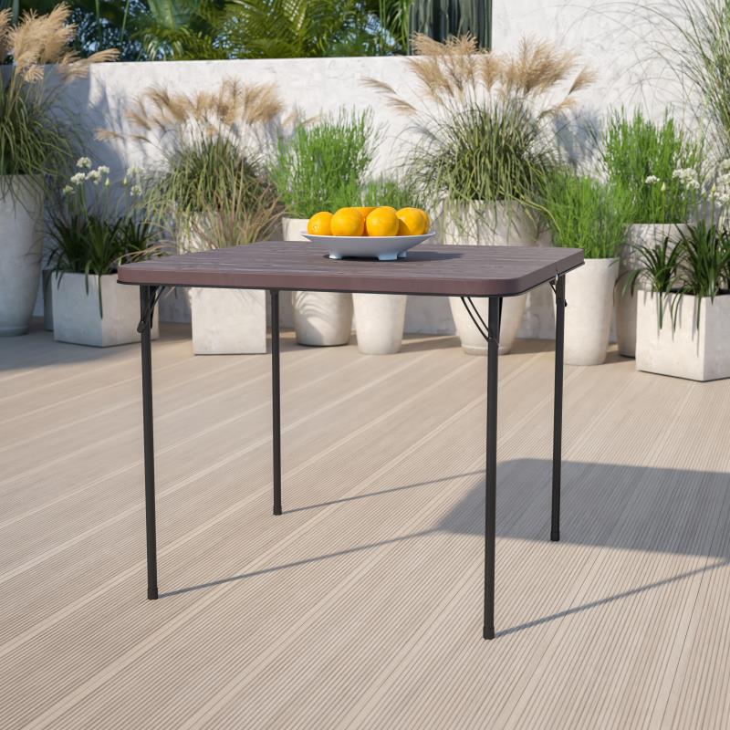 Dunham Square Bi-Fold Folding Table