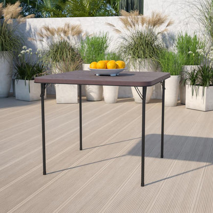 Dunham Square Bi-Fold Folding Table