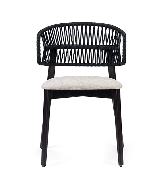 Coffee Cord Side Chair