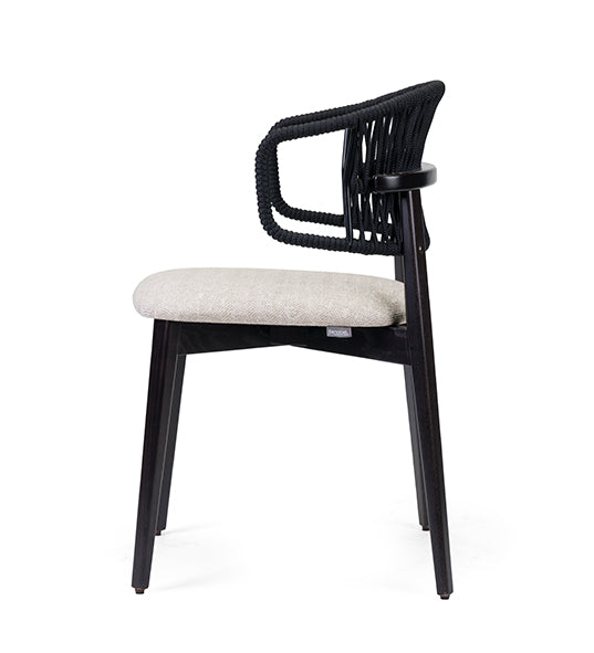 Coffee Cord Side Chair