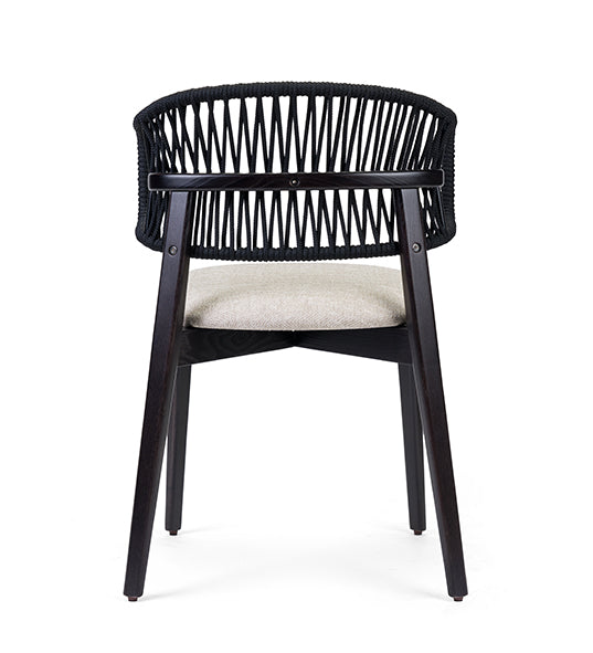 Coffee Cord Side Chair