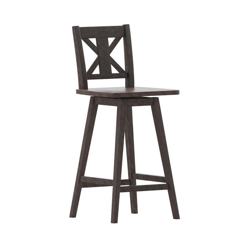 Harlow Farmhouse Swivel Stool