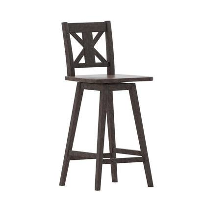Harlow Farmhouse Swivel Stool