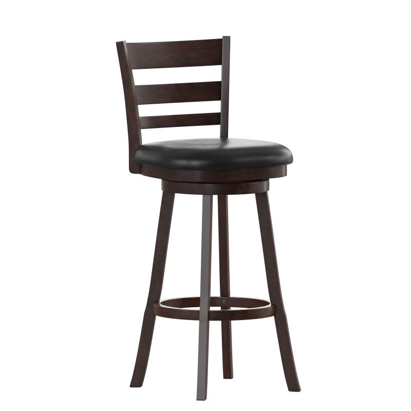 Ashcroft Ladder-Back Swivel Stool