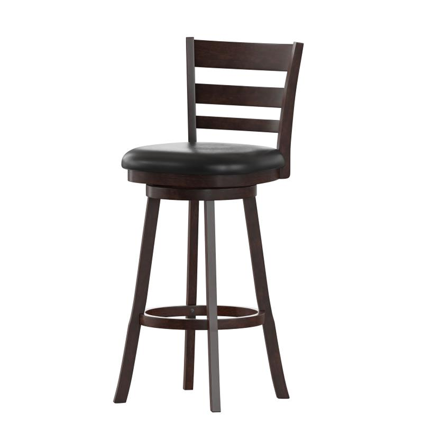 Ashcroft Ladder-Back Swivel Stool