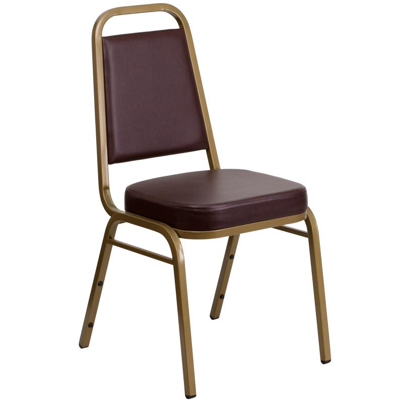 Trapezoidal Back Stacking Banquet Vinyl Chair