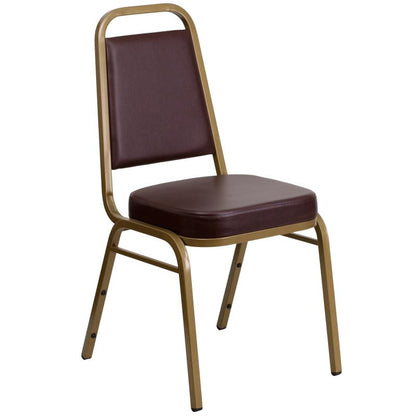 Trapezoidal Back Stacking Banquet Vinyl Chair