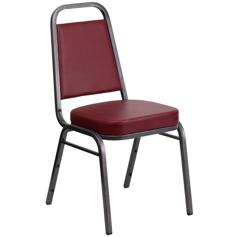 Trapezoidal Back Stacking Banquet Vinyl Chair