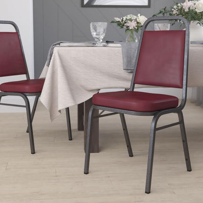 Trapezoidal Back Stacking Banquet Vinyl Chair