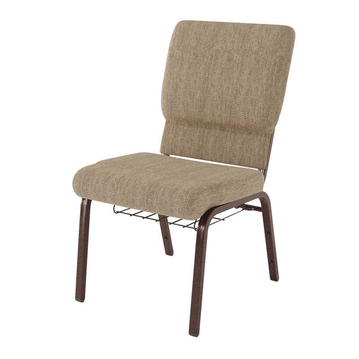 Sanctuary Church Chair with Cup Book Rack