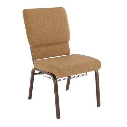 Sanctuary Church Chair with Cup Book Rack