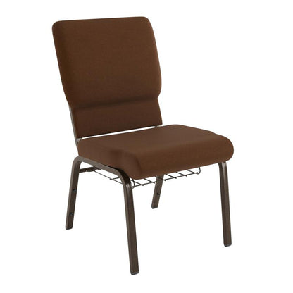 Sanctuary Church Chair with Cup Book Rack
