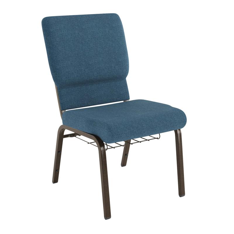 Sanctuary Church Chair with Cup Book Rack