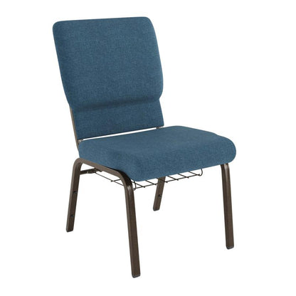 Sanctuary Church Chair with Cup Book Rack