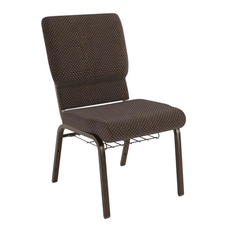 Sanctuary Church Chair with Cup Book Rack