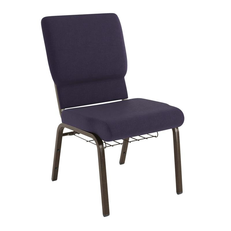Sanctuary Church Chair with Cup Book Rack