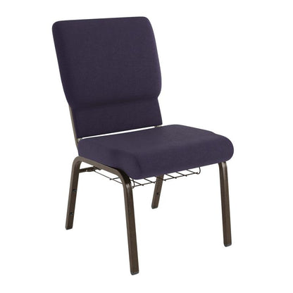 Sanctuary Church Chair with Cup Book Rack