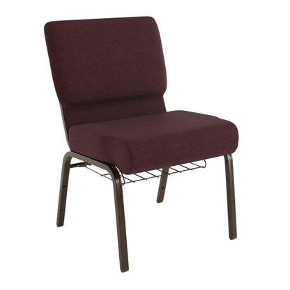 Sanctuary Church Chair with Book Rack