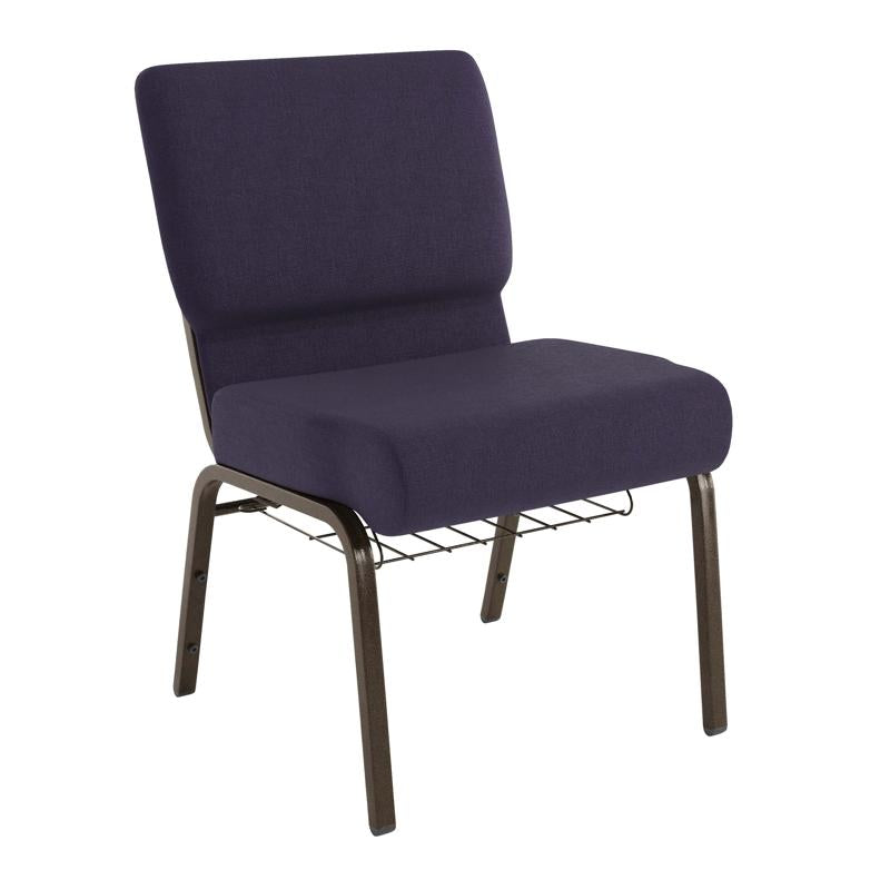 Sanctuary Church Chair with Book Rack