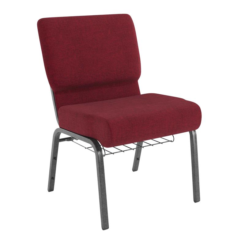 Sanctuary Church Chair with Book Rack