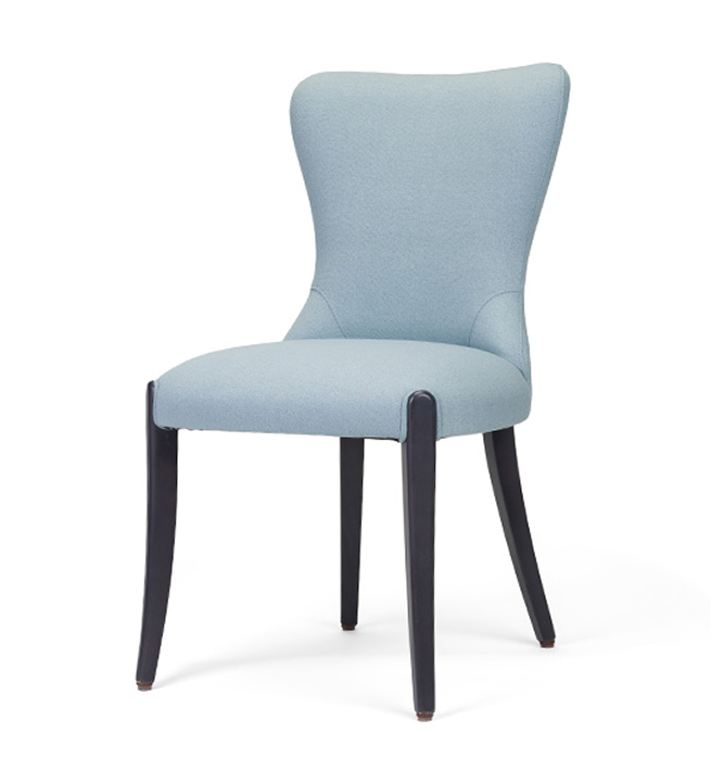 Flower 01 Beechwood Side Chair