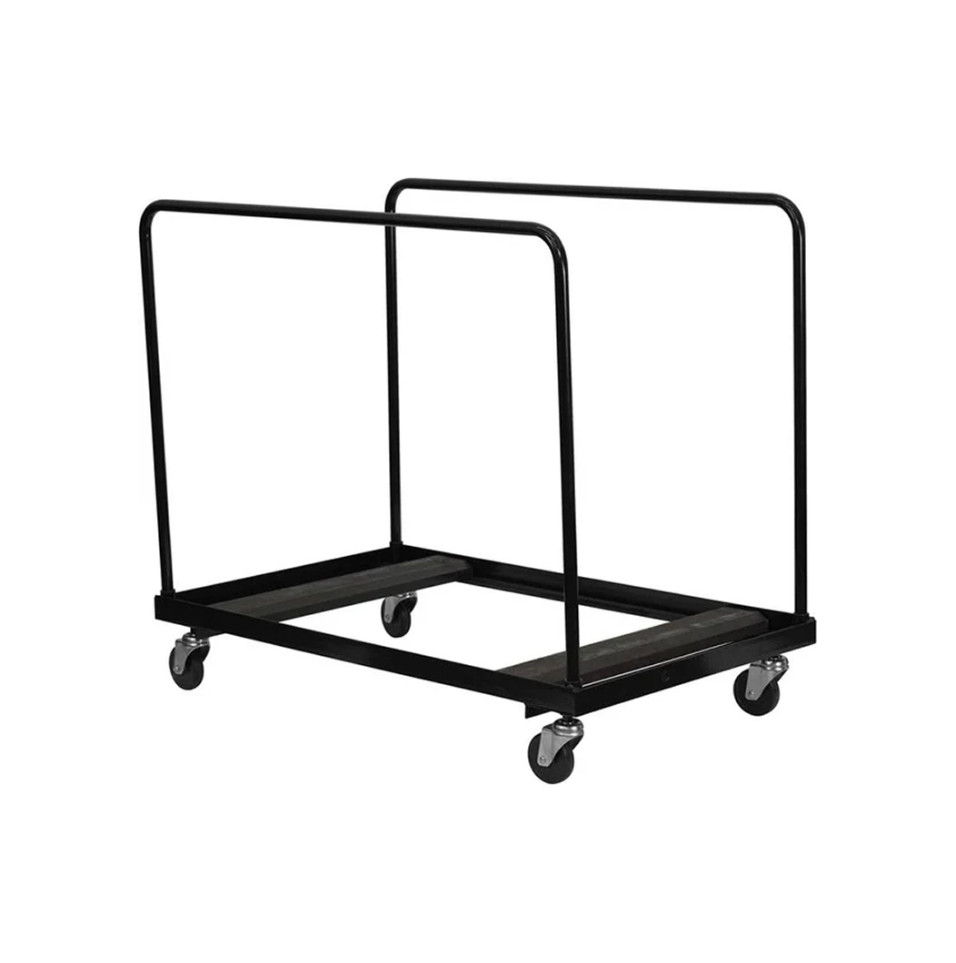 Black Folding Table Dolly for Round Folding Tables
