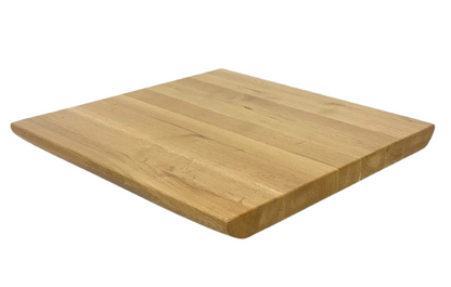 2" Plank White Oak Live Edge Natural Table Top