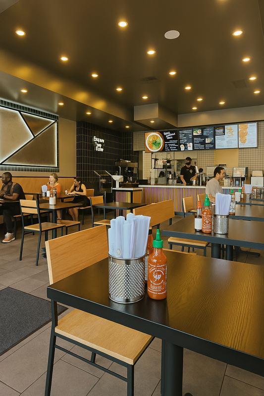 2" Laminate Top Black