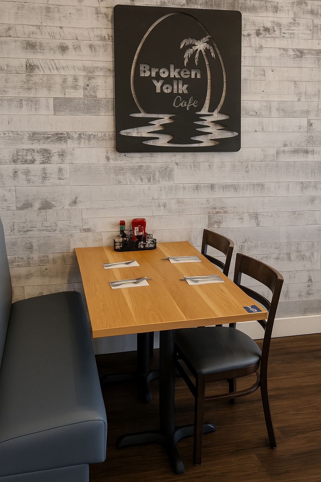 1.5" Laminate Top Oak