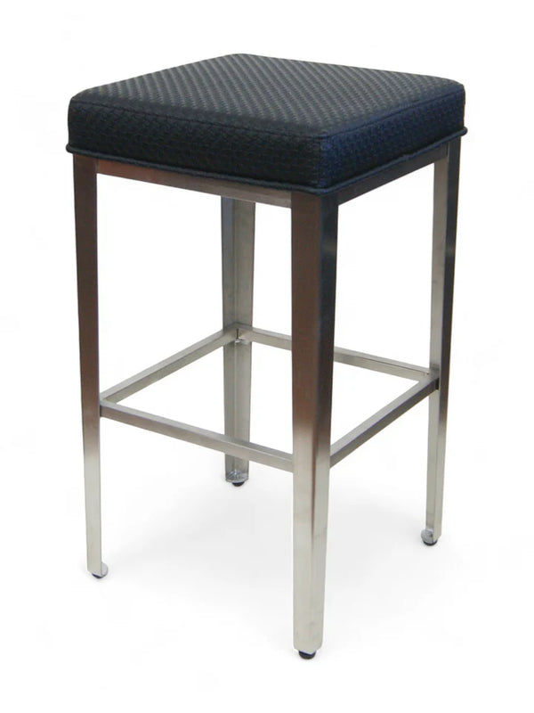 Wyatt Backless Bar Stool Stainless Steel