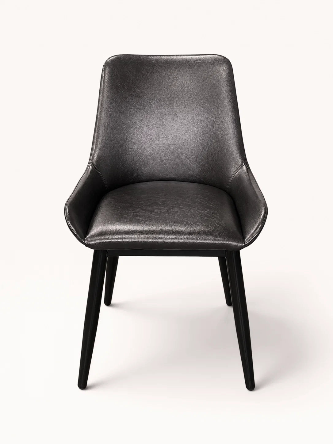Brown Metal Side Chair