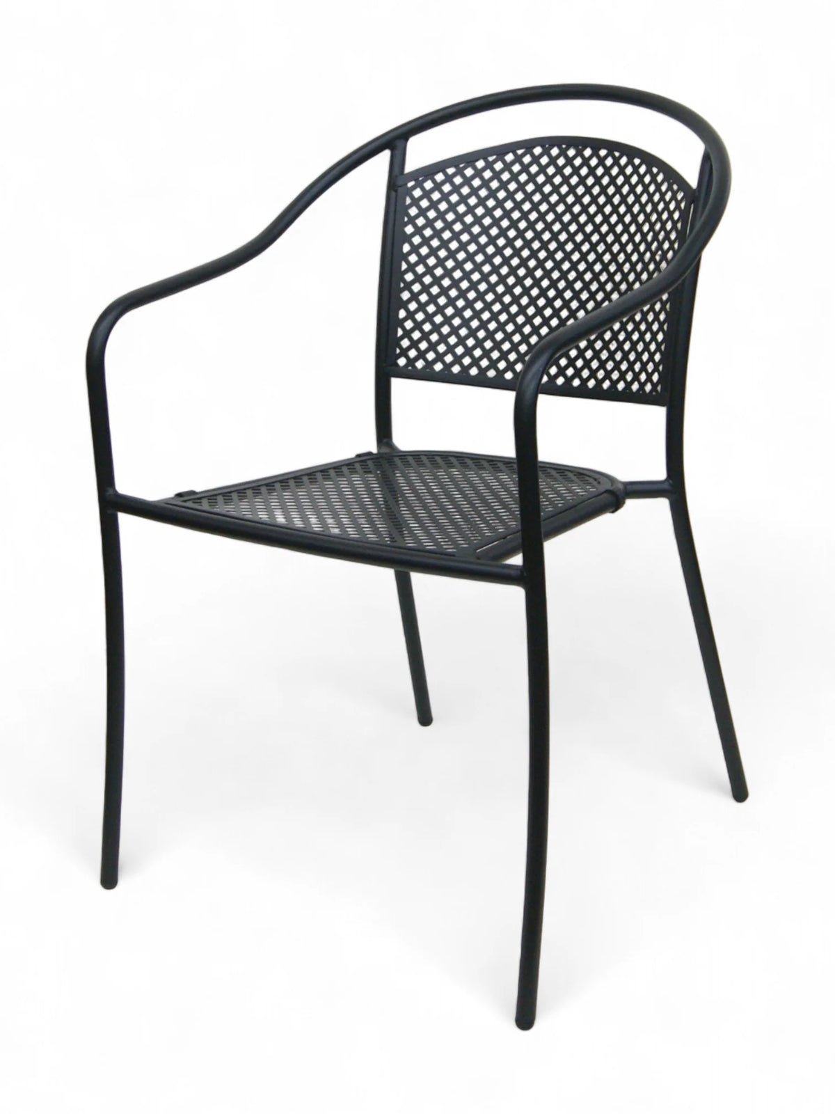 Vaughn Mesh Metal Arm Chair