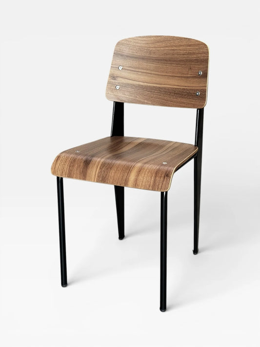 Isaac Black Metal Side Chair