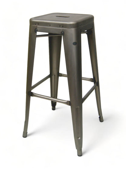 David Indoor Metal Bar Stool