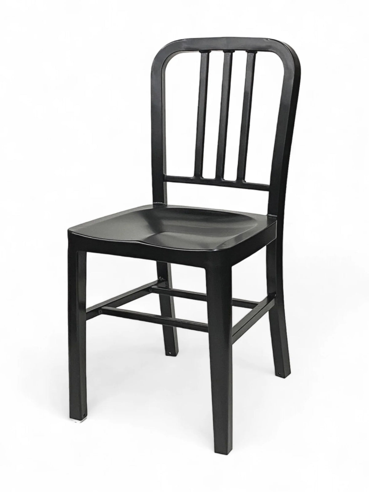 Harbor Metal Black Navy Chair