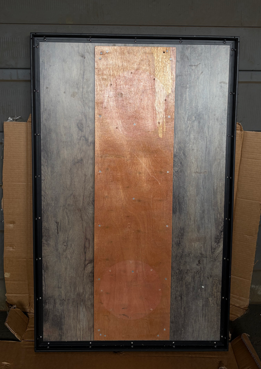 30" X 48" Weathered HPL Restaurant Patio Table Top
