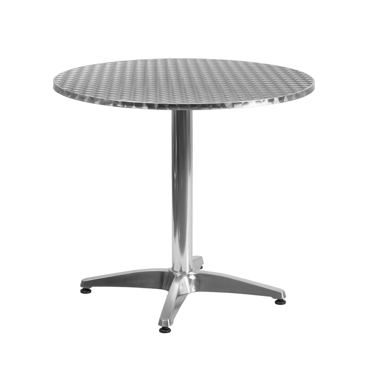 Mellie Round Aluminum Table