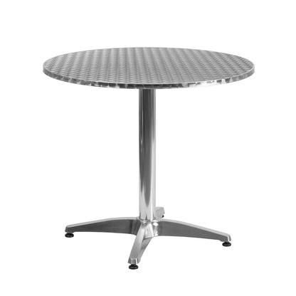 Mellie Round Aluminum Table