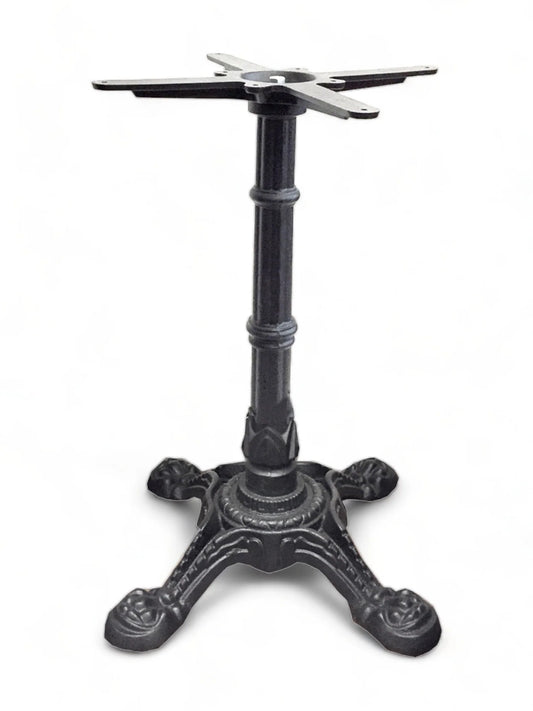 Black Cast Iron Restaurant Table Base