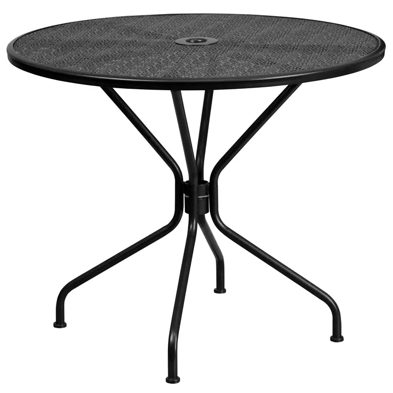 Oia Round Steel Patio Table