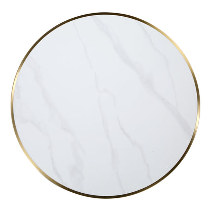 White Marble Sintered Stone Table Top
